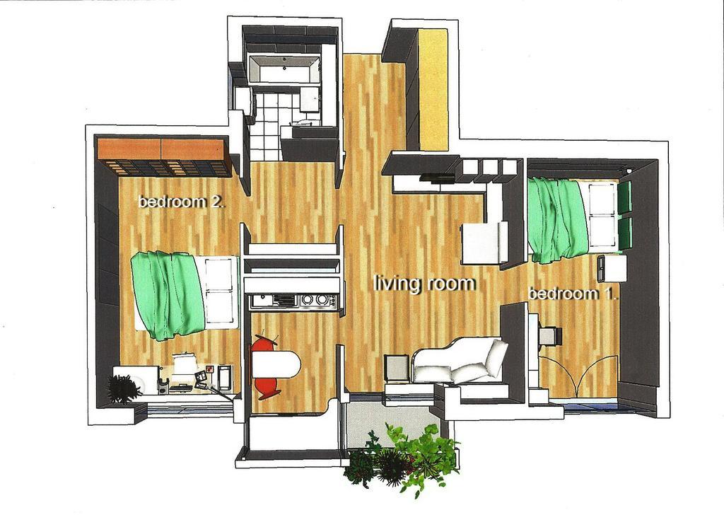 Apartment Spacious Liman Novi Sad Exterior foto